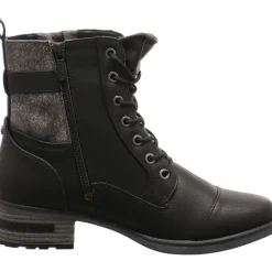 Mustang Schnürstiefelette schwarz Clearance