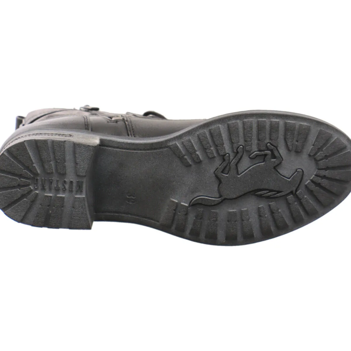 Mustang Schnürstiefelette schwarz Clearance