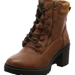 Mustang Schnürstiefelette braun Outlet
