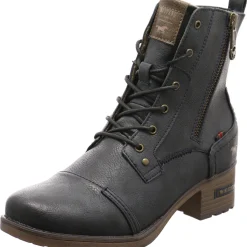 Mustang Schnürstiefelette blau Clearance