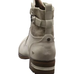 Mustang Schnürstiefelette weiß Sale