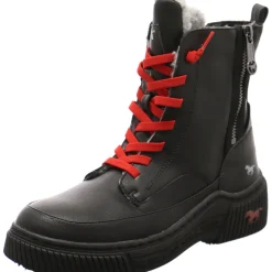 Mustang Schnürstiefelette schwarz Online