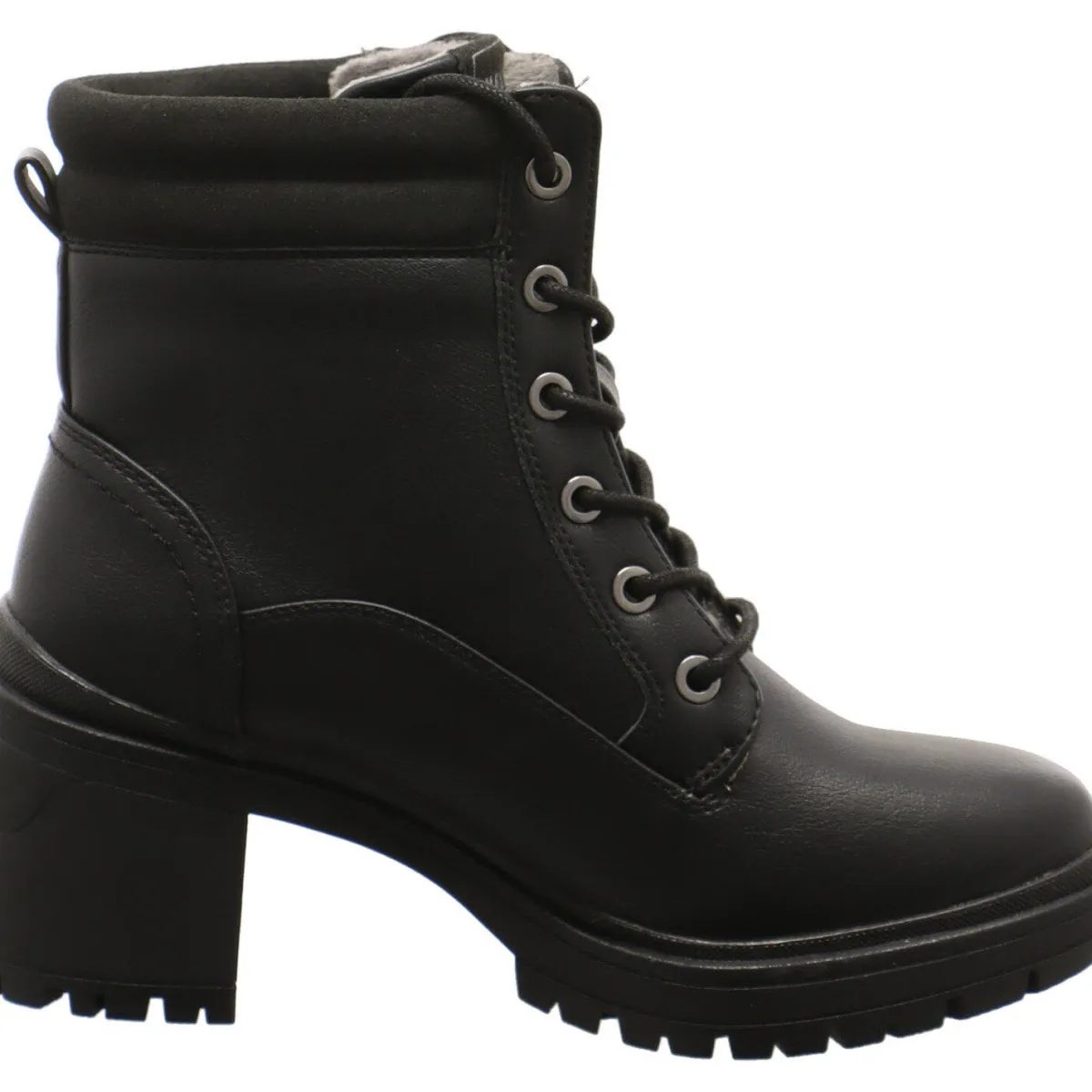 Mustang Schnürstiefelette schwarz Hot