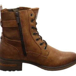 Mustang Schnürstiefelette braun Hot