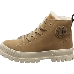 Palladium Schnürboot Pallashock ZIP WARM braun