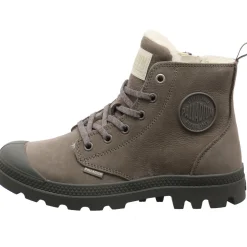 Palladium Schnürboot Pampa HI ZIP WL grau Best
