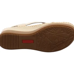 Pikolinos Keilsandalette Cadaques beige Outlet