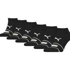 Puma Socken Sneaker 6Pack schwarz Clearance