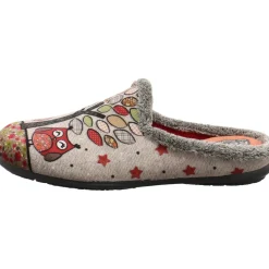 Relax Hausschuh Eule grau Clearance