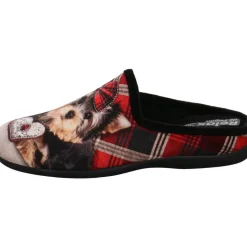 Relax Hausschuh Hund schwarz Outlet