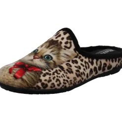 Relax Hausschuh Katze braun Outlet