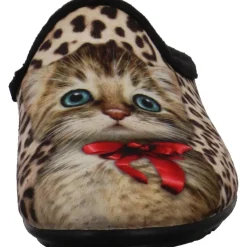 Relax Hausschuh Katze braun Outlet