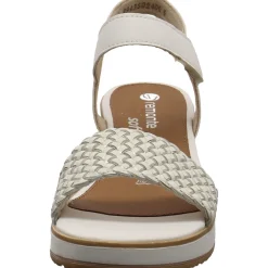 Remonte Keilsandalette weiß