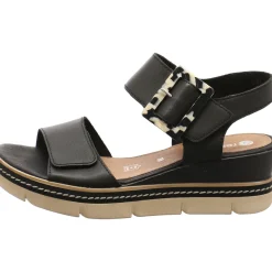 Remonte Keilsandalette schwarz Sale