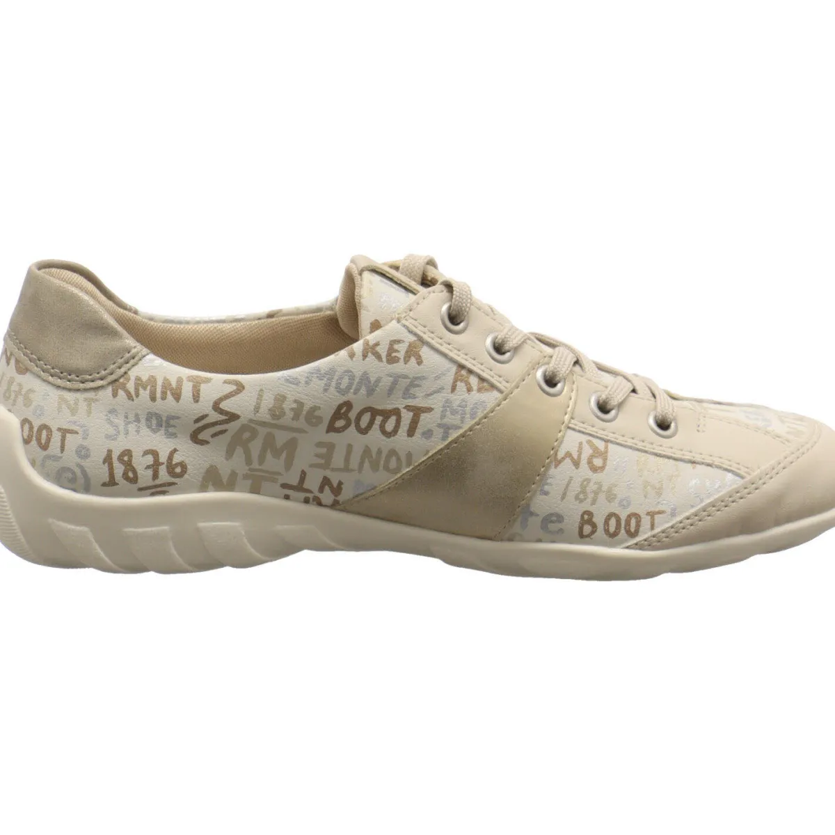 Remonte Schnürschuh beige Discount