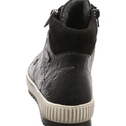 Remonte Schnürstiefelette schwarz Discount