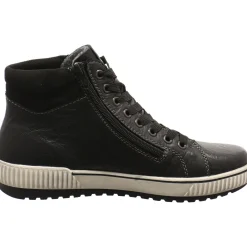 Remonte Schnürstiefelette schwarz Discount