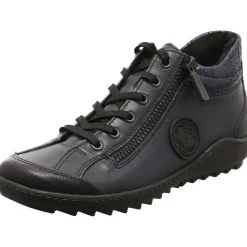 Remonte Schnürstiefelette blau New