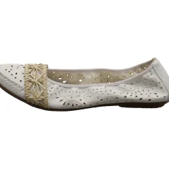 Rieker Ballerina weiß Clearance