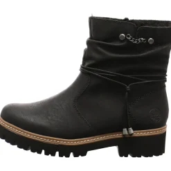 Rieker Boots schwarz New