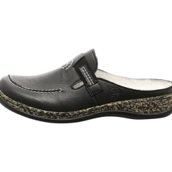 Rieker Clog schwarz Discount
