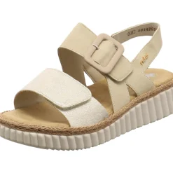 Rieker Keilsandalette beige Online