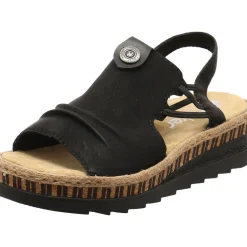 Rieker Keilsandalette schwarz Best