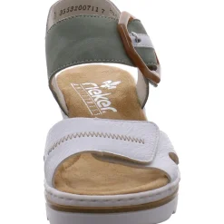 Rieker Keilsandalette weiß Online