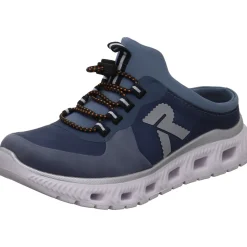 Rieker Pantolette blau Discount