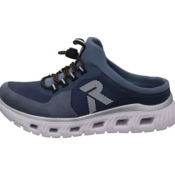Rieker Pantolette blau Discount