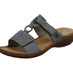 Rieker Pantolette blau