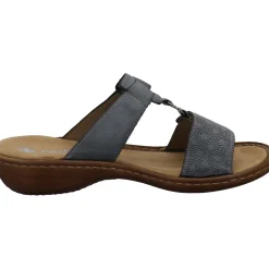 Rieker Pantolette blau