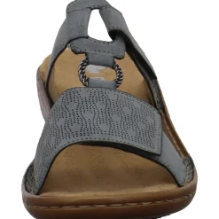 Rieker Pantolette blau