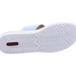 Rieker Pantolette blau Clearance
