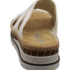 Rieker Pantolette weiß Sale