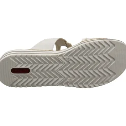 Rieker Pantolette weiß Sale