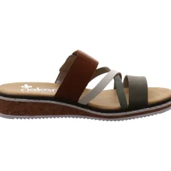 Rieker Pantolette grün Outlet