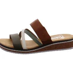 Rieker Pantolette grün Outlet