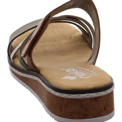 Rieker Pantolette grün Outlet