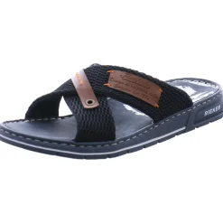 Rieker Pantolette blau Clearance