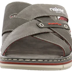 Rieker Pantolette grau Hot