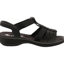 Rieker Sandale schwarz Sale