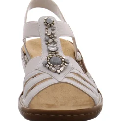 Rieker Sandale weiß Discount