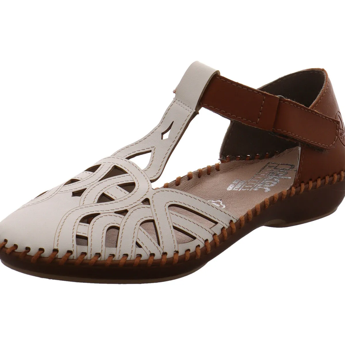 Rieker Sandale weiß Outlet