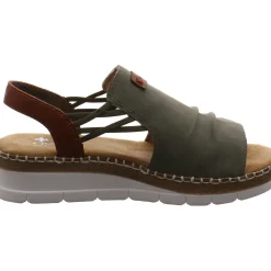 Rieker Sandale grün Hot