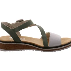 Rieker Sandale grün Online