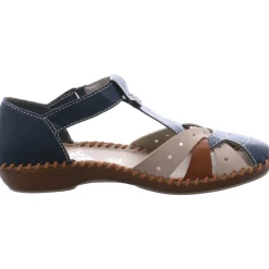 Rieker Sandale blau Outlet