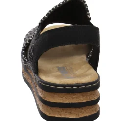 Rieker Sandale schwarz Sale
