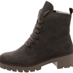 Rieker Schnürboot grau Hot