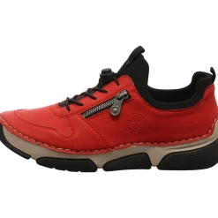 Rieker Schnürschuh rot Clearance
